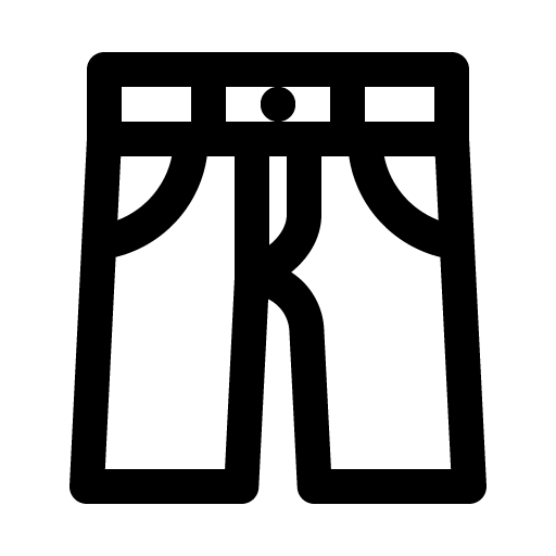 ジーパンのアイコンのアイコン素材(PNG・SVG・AI形式、商用利用OK・編集OK・無料)